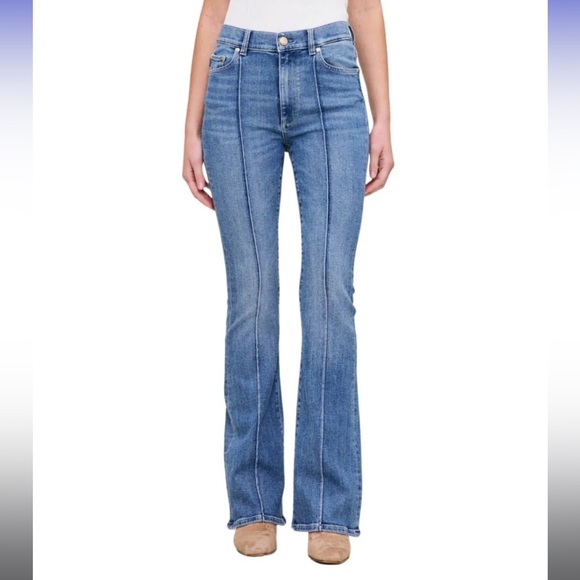 DL1961 Bridget Bootcut High Rise Instasculpt Jeans in Wythe - NEW - Picture 1 of 11